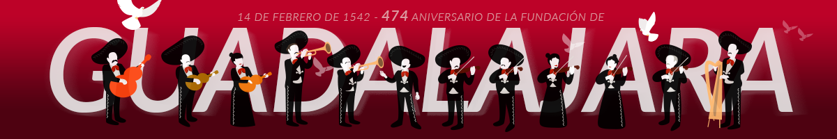 14 de febrero de 1542 - Aniversario de la fundación de Guadalajara / 12 de febrero de 1906 Nacimiento del músico y compositor Pepe Guizar Articulo con motivo del 474 aniversario de la fundacion de Guadalajara y del nacimiento de Pepe Guízar autor de la canción Guadalajara