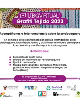 Cartel de Grafiti Tejido 2023 Cartel de Grafiti Tejido 2023