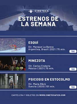 Cartel de los estrenos de la Cineteca FICG, del 6 al 12 de julio Cartel de los estrenos de la Cineteca FICG, del 6 al 12 de julio