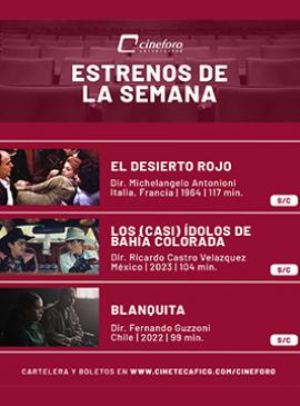Cartel de los estrenos del Cineforo Universidad, del 12 al 19 de julio Cartel de los estrenos del Cineforo Universidad, del 12 al 19 de julio