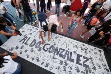 Para labores la Red Universitaria para exigir la aparición con vida del estudiante Aldo González Sevilla