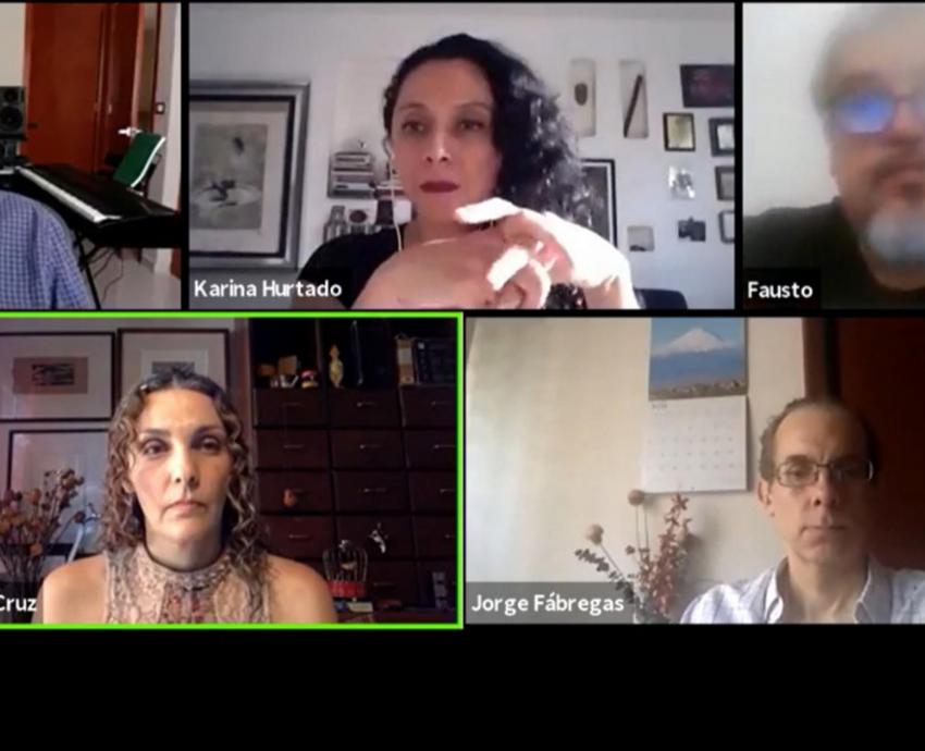 Creadores escénicos participan en mesa de diálogo virtual, organizada por Cultura UDG