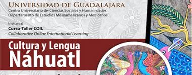 Cartel del Curso-taller COIL sobre Cultura y Lengua Náhuatl