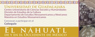Cartel del Coloquio: El náhuatl de y en el Occidente de México