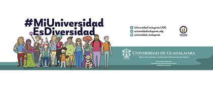 Banner informativo de la Campaña #MiUniversidadEsDiversidad,Campaña de sensibilización por la riqueza de la diversidad para apoyar a los integrantes de la comunidad universitaria en situación de vulnerabilidad