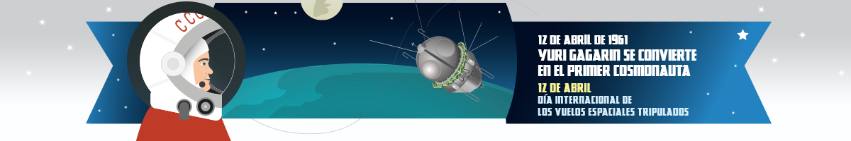 Articulo en el aniversario del primer viaje espacial tripulado por una persona