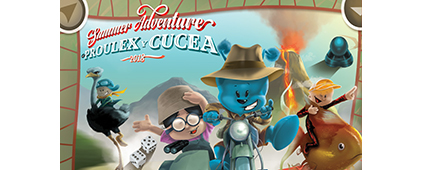 Cartel informativo sobre el Summer Adventure PROULEX y CUCEA 2018, del  9 al 24 de julio,en Proulex CUCEA