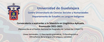 Maestría en Lingüística Aplicada 21-23