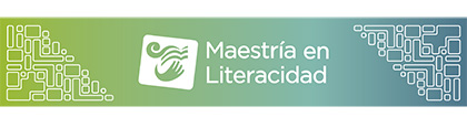 Identidad gráfica para promocionar la Maestría en Literacidad