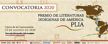 Premio de Literaturas Indígenas de América, PLIA 2020