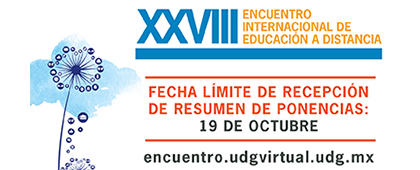 Participa con una ponencia en el XXVIII Encuentro Internacional de Educación a Distancia