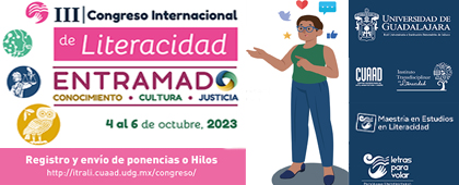 Cartel del III Congreso Internacional de Literacidad