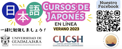 Grafico del Cursos de japonés, verano 2023, en línea