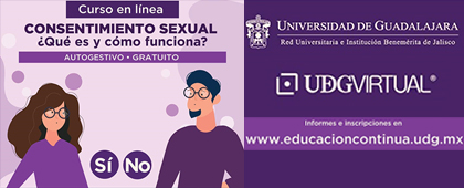 Cartel de Curso en línea: Consentimiento sexual ¿Qué es y cómo funciona?