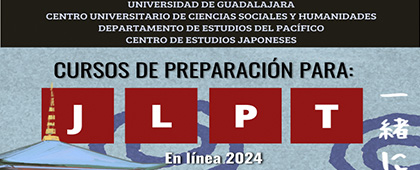 Cartel del Curso de preparación para JLPT