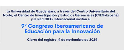 Cartel del 9° Congreso Iberoamericano de Educación para la Innovación