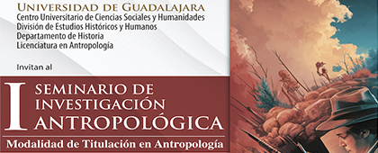 Cartel del I Seminario de Investigación Antropológica