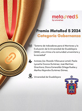 Cartel del Premio MetaRed S 2024. Categoría: Gobernanza