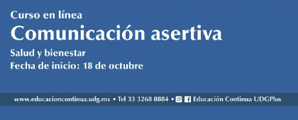 Cartel del Curso en línea: Comunicación asertiva