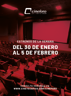 Cartelera del Cineforo Universidad