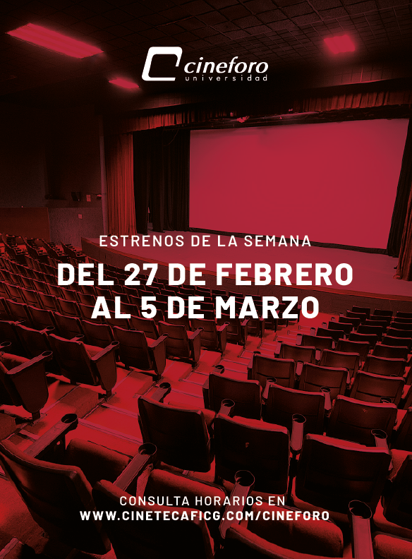 Cartelera del Cineforo Universidad