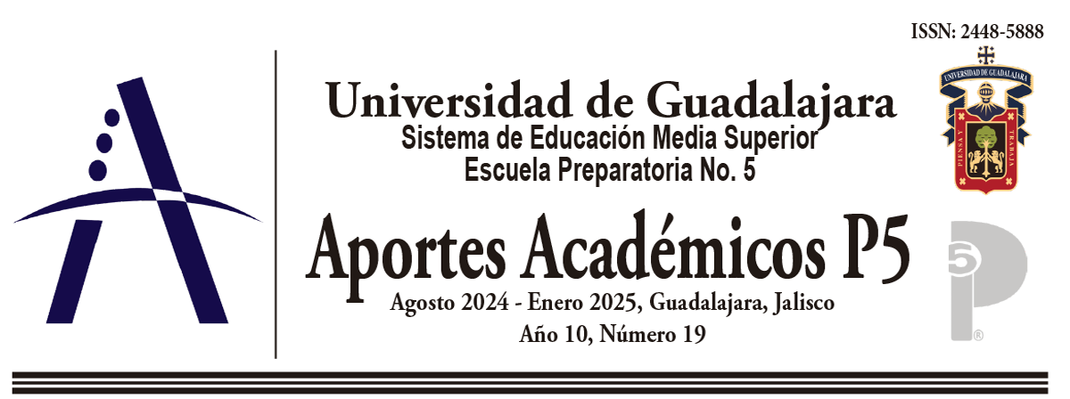 Cartel de la Revista Aportes Académicos P5, Año 10, Número 19