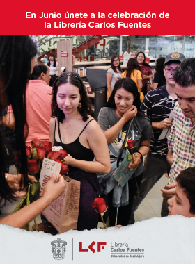 Programación del mes de JUNIO de la Librería Carlos Fuentes