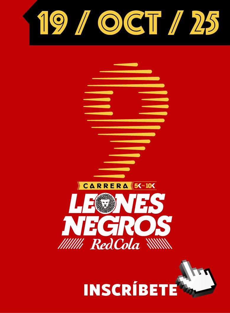Cartel de la 9na. Carrera Leones Negros, Red Cola 2025