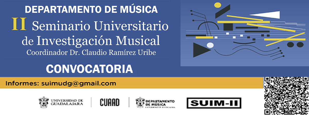 Cartel del II Seminario Universitario de Investigación Musical