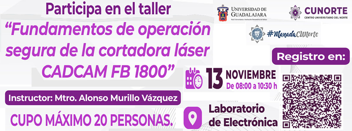 Cartel del Taller: Fundamentos de operación segura de la cortadora láser CADCAM FB 1800