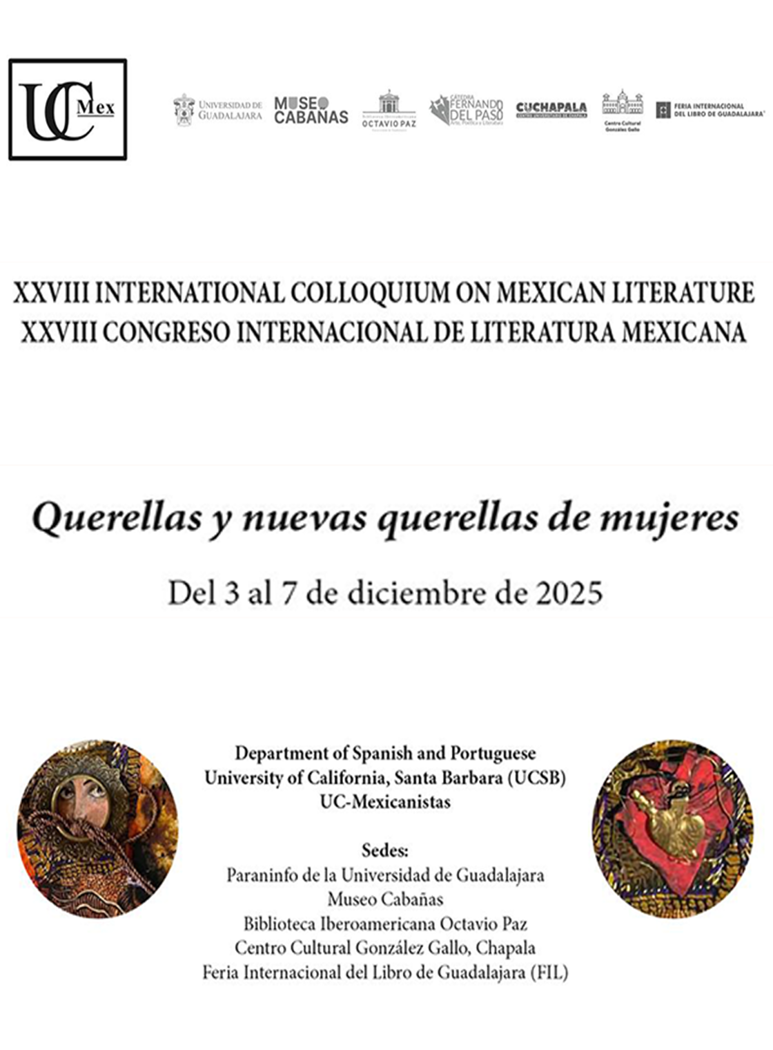 XXVIII Congreso Internacional de Literatura Mexicana