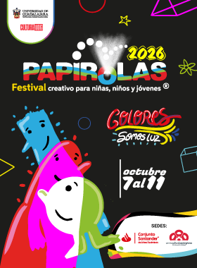 Banner de Papirolas 2026 “Colores somos luz”