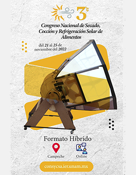  3er. Congreso Nacional de Secado, Cocción y Refrigeración Solar de Alimentos