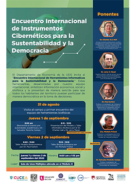 Encuentro Internacional de Instrumentos Cibernéticos para la Sustentabilidad y la Democracia