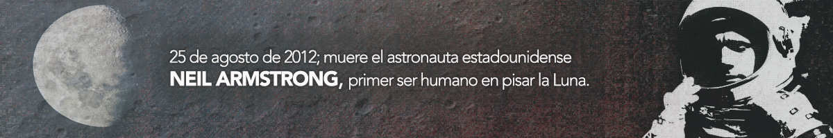 Ilustración del astronauta Neil Armstrong