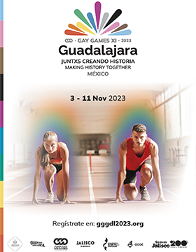 Grafico de los Gay Games XI Guadalajara 2023