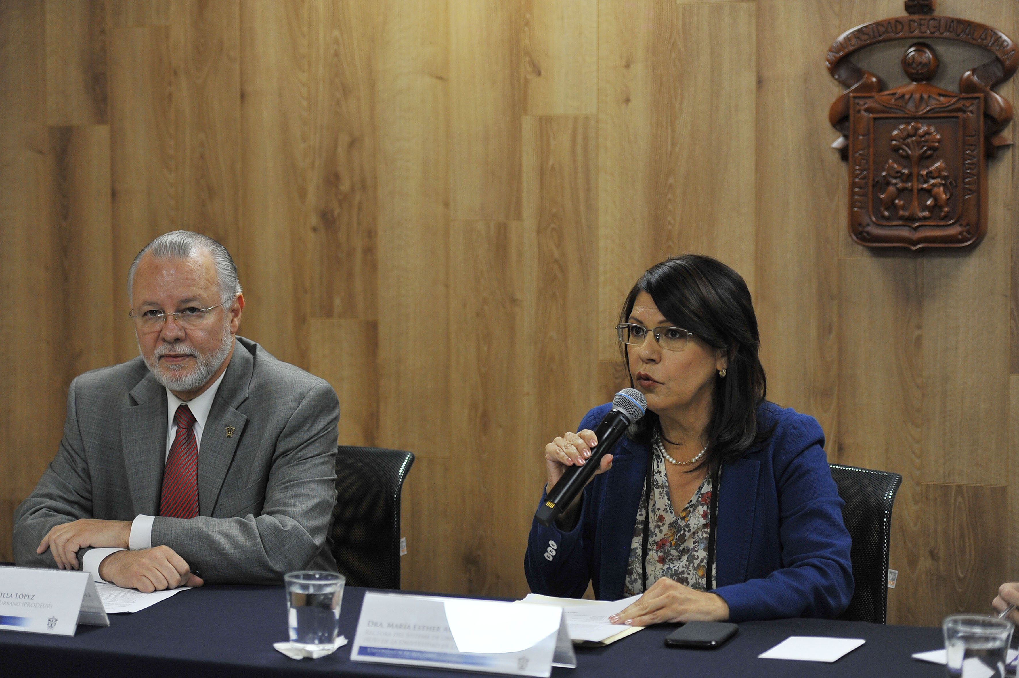 La Rectora del Universidad Virtual, doctora María Esther Avelar Álvarez