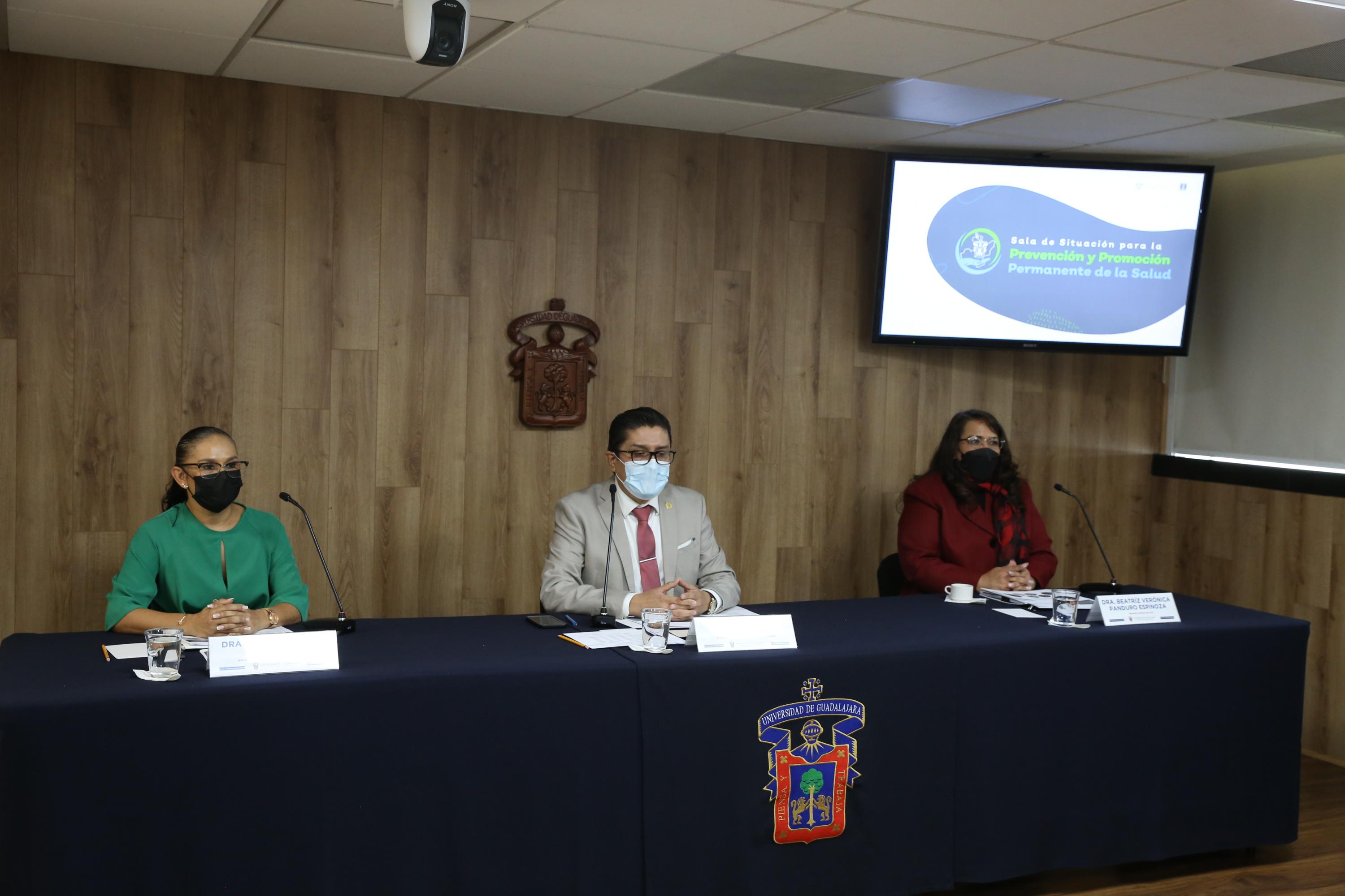 Sala de Situación para la Prevención y Promoción Permanente de la Salud del CUCS trabaja en el análisis de enfermedades emergentes en Jalisco
