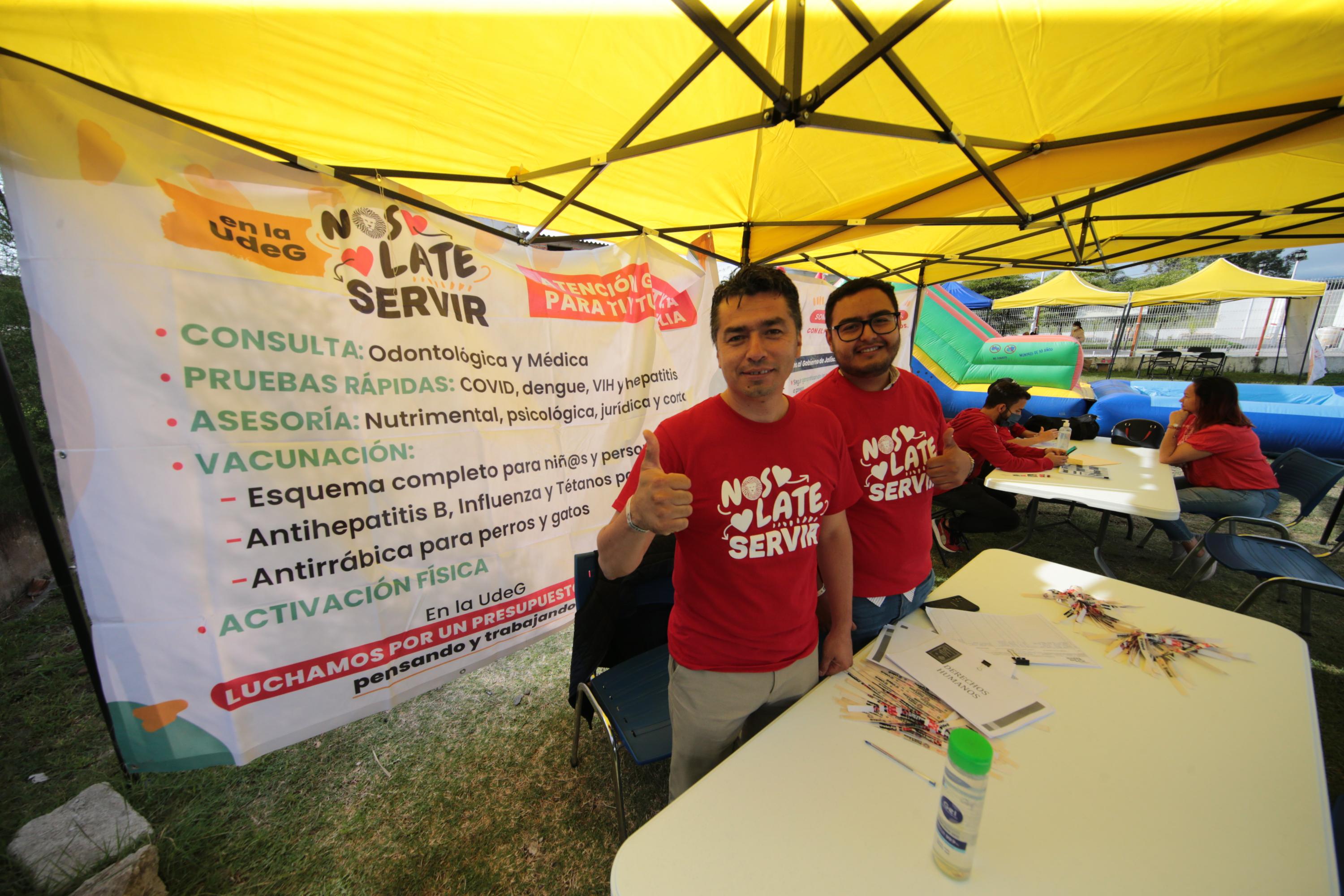 UdeG protesta por un presupuesto justo ofreciendo servicios médicos en Tonalá, acompañado de una activación cultural 