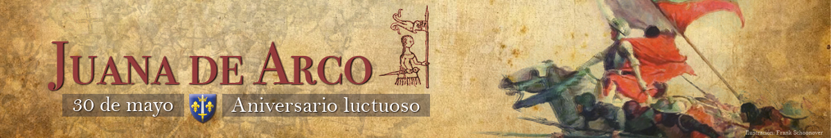 ilustracion dedicada a Juana de Arco