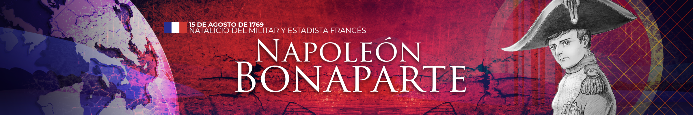 Ilustración de Napoleón Bonaparte