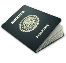 Portada de pasaporte Mexicano