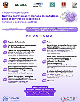 Simposio internacional: Nuevas estrategias y blancos terapéuticos para el control de la epilepsia