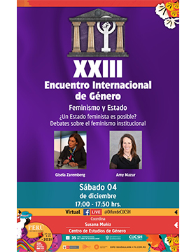 XXIII Encuentro Internacional de Género “Feminismo y Estado”