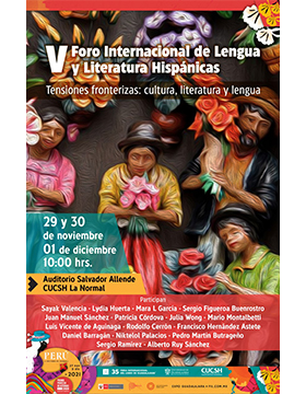 V Foro Internacional de Lengua y Literatura Hispánicas “Tensiones fronteriozas: Cultura, literatura y lengua”