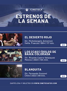 Cartel de los estrenos de la Cineteca FICG, del 13 al 19 de julio