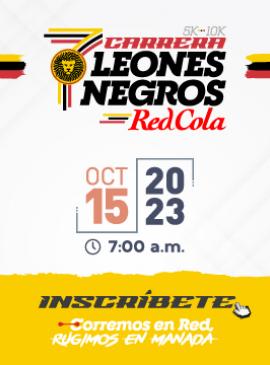 Cartel de la 7 Carrera Leones Negros