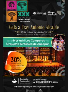 Cartel de la Gala del Mariachi 2023, Fray Antonio Alcalde, 250 años de historia