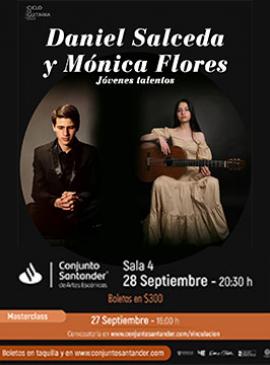 Cartel del Ciclo de guitarra 2023: Mónica Flores y Daniel Salceda