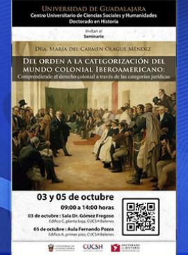 Cartel del Seminario: Dra. María de Carmen Olague Méndez Cartel del Seminario: Dra. María de Carmen Olague Méndez
